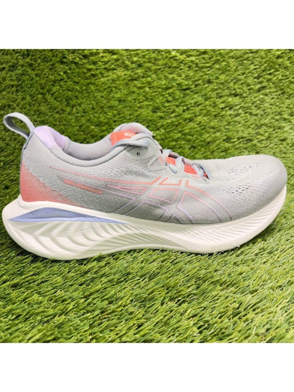 Asics Gel Cumulus 25 Womens Size 9D Gray White Running Walking Shoes Sneakers